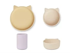 Liewood cat jojoba multi mix juniorservice Cyrus silikone (3-pak)